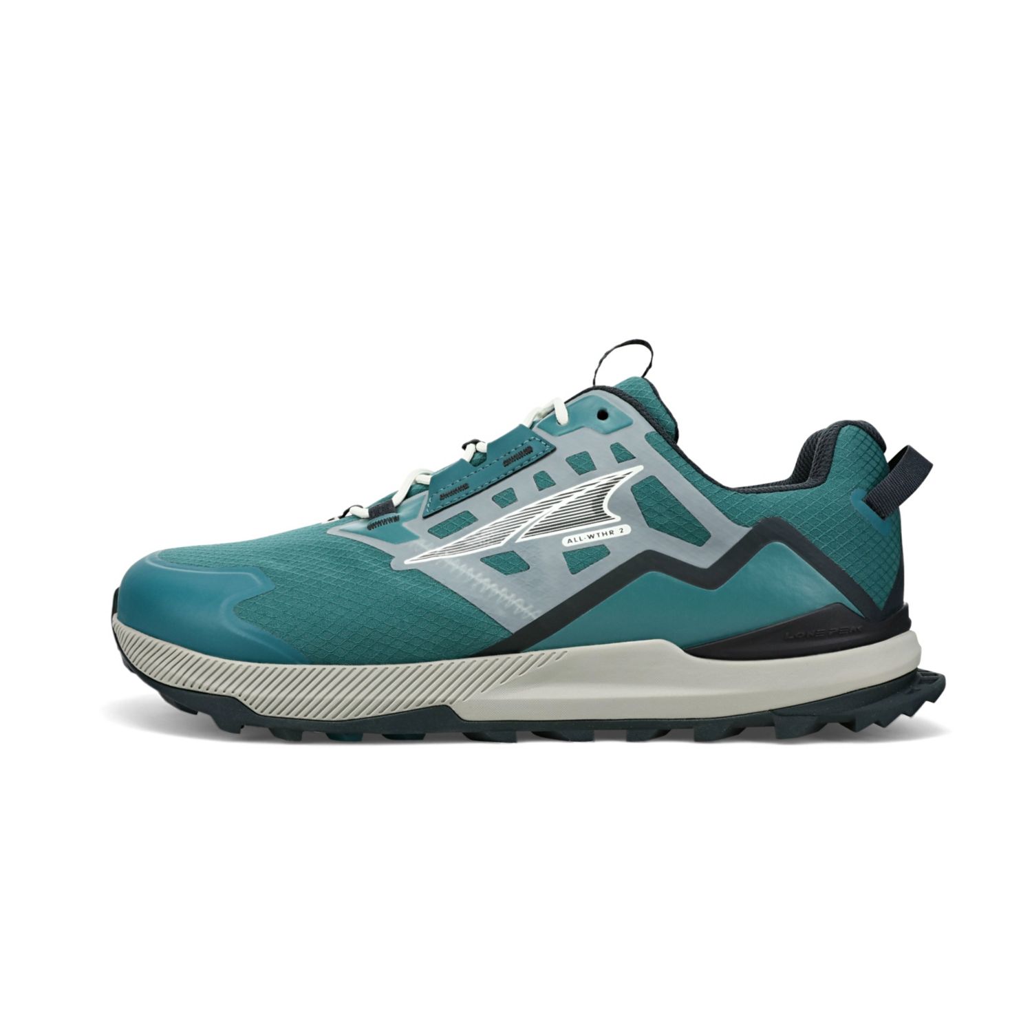 Altra Lone Peak All-wthr Low 2 Men's Hiking Shoes Deep Turquoise | South Africa-91530829